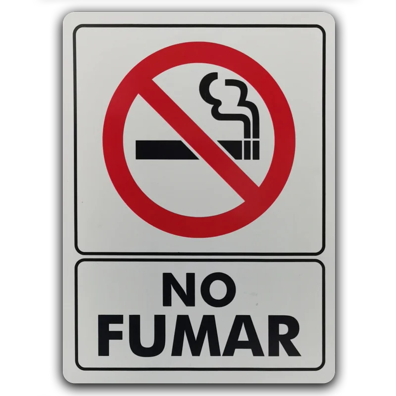 NO FUMAR - Vértice Industrial